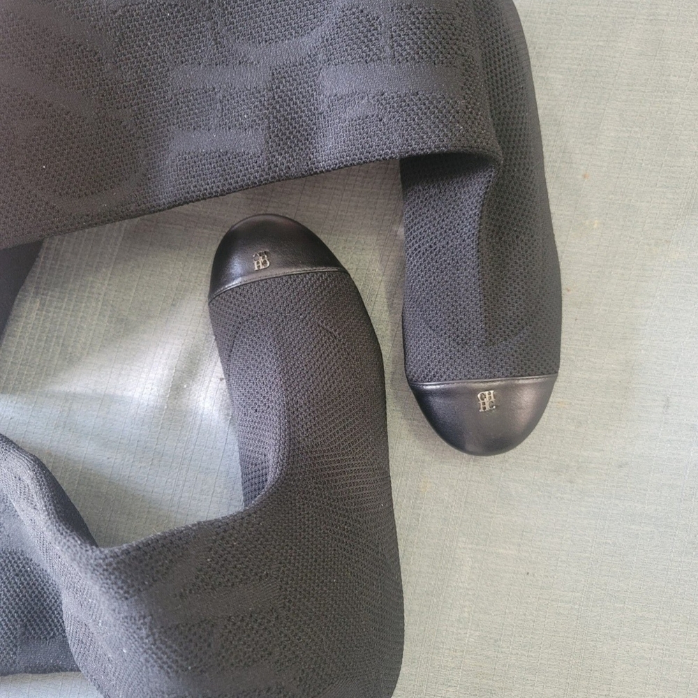 Carolina Herrera Black Boots Like New